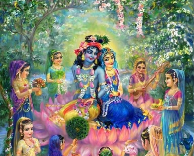 Radharani’s Manjaris: Tattva & Lilas 040 “Amorous Fanning Lila”