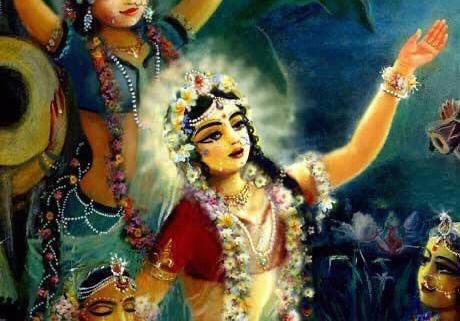 Radharani’s Manjaris: Tattva & Lilas 047 “Radha Teaches Manjaris Singing”