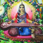 Radha Teaches Vina