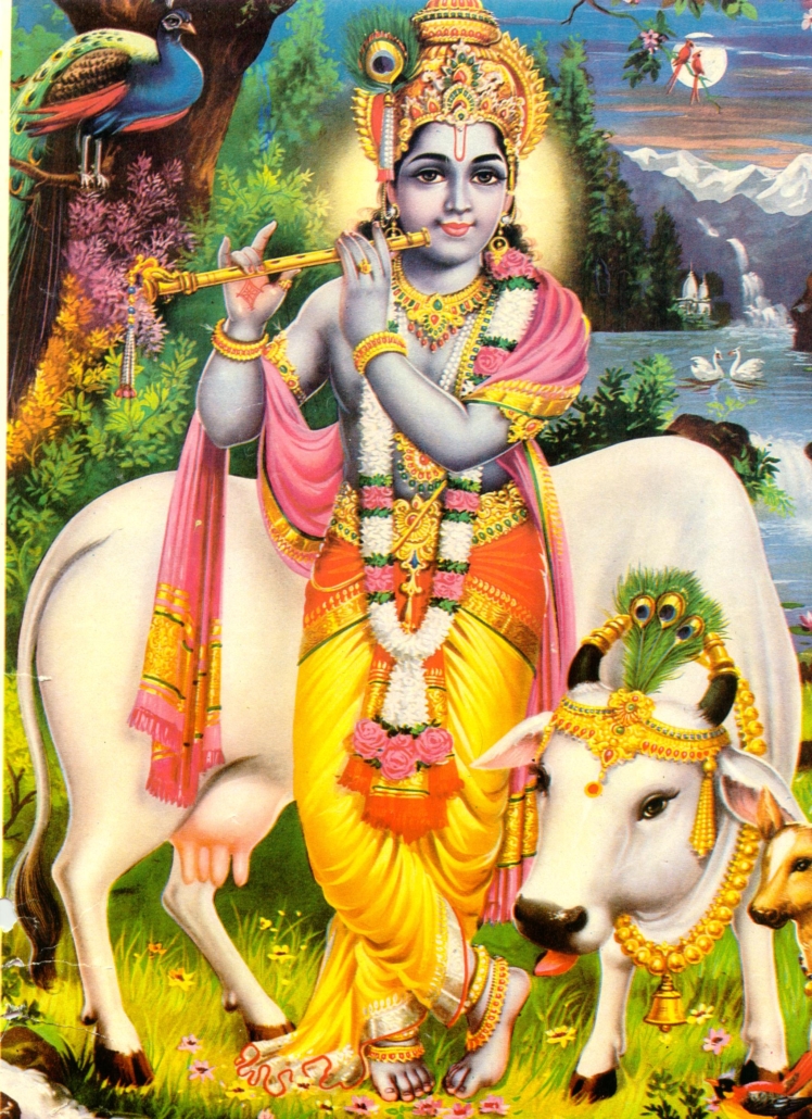 Diksha Mantra Shows Krishna