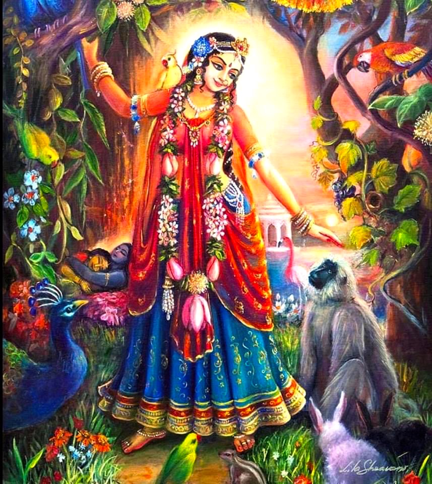 Seeing Radha Through Krishna’s Eyes